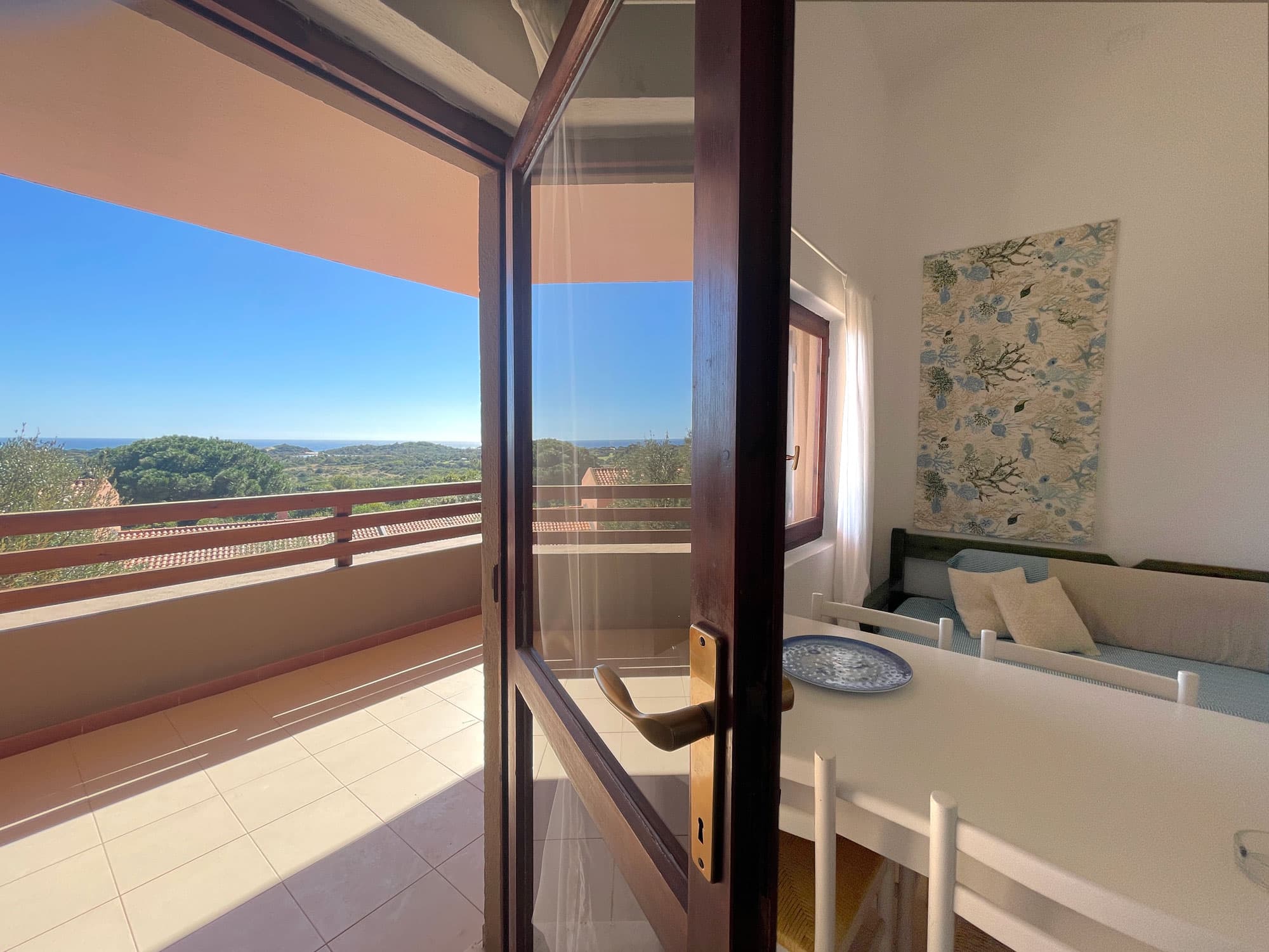 casa con panorama vita mare e interni